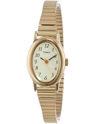 Timex Womens T21872 Cavatina Classics Gold-Tone Expansion Band Watch