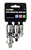 Pro-Grade 19025 3-Piece Universal Joint Set
