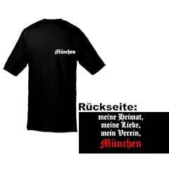 M�NCHEN ULTRAS T-SHIRT MEINE HEIMAT MEIN VEREIN VON S-XXL
