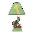 NoJo Jungle Babies Lamp and Shade