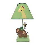 NoJo Jungle Babies Lamp and Shade by NoJo