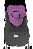 Nomie Baby Toddler Cozy Stroller Blanket - Purple