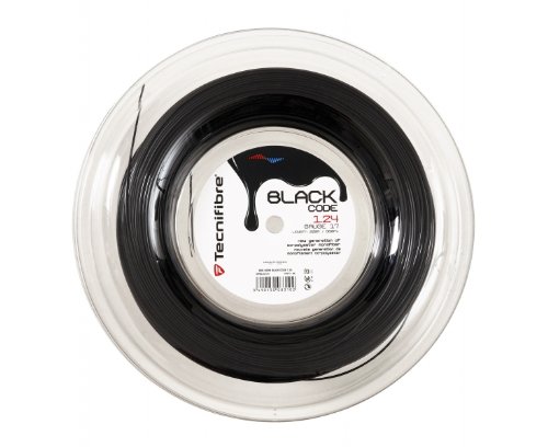 Tecnifibre Black Code Tennis String 660 ft Reels Size: 16G On Sale