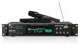 Brand New Technical Pro Hw-b2700 2,700 Watt Digital Hybrid Amplifier with (2) Wireless Mics and Advanced Features