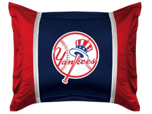 New York Yankees Microsuede Pillow Sham