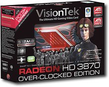 Visiontek - ATI Radeon Hd3870 Oc 512mb Gddr4 Pci Express Graphics Card