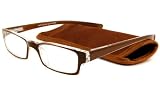 Venezia Vision Full Readers (Men) Reading Glasses - HR14925 Brown