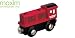 MAXIM WOODEN TRAIN RED DIESEL ENGINE #13