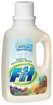 Fit Fruit & Vegetable Wash, Soaker/Refill Bottle, 32-Ounce Units (Pack of 3)