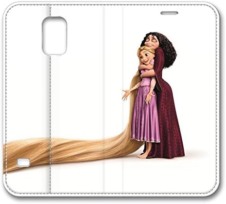 VUTTOO Samsung Galaxy S5 Case, Galaxy S5 Case - Premium PU Leather Case Protector Cover for Samsung Galaxy S5 Tangled_Mother_Gothel_And_Rapunzel Wallet Leather Case for Samsung Galaxy S5