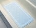 Ginsey 09512 BLU Rubbermaid 17 x 36 Inch Cushioned Bath Mat - Blue - Case of 6