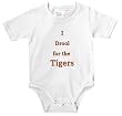 I Drool for the Tigers - White Baby Creeper