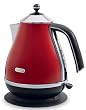 De'Longhi Icona KBO3001.R Jug Kettle, 3kW (Scarlet Red)