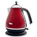 De'Longhi Icona KBO3001.R Jug Kettle, 3kW (Scarlet Red)