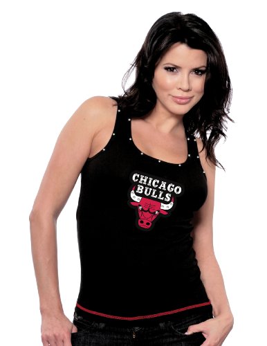 Majestic Threads Chicago Bulls Tank Top, Black, Small