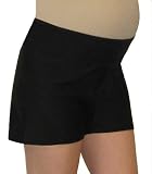 Mermaid Maternity Lower Panel Swim Shorts with Attached Brief