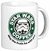 May The Froth Be With You Star Wars Mug - Custom 11 oz Coffee Cups - Dishwasher and Microwave Safe