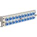 SMC KDM20P-06 PBT Push-To-Connect Tube Fitting, Rectangular Multi-Connector, 20 Stations, Plug Side, 6 mm Tube OD