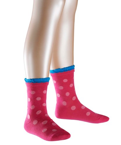 FALKE Unisex - Kinder Socke  10248 Dots SO, Gr. one size (19-22), Pink (gloss 8550) Preisvergleich
