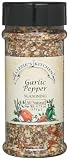 Lizzie's Kitchen Garlic Pepper Seasoning, 4.75-Ounce Plastic Jars (Pack of 4)