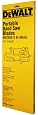 DEWALT DW3981 10TPI Portable Band Saw Blade - 44-7/8-Inch, .020-Inch, Matrix Ll- 3 pack