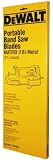 DEWALT DW3981 10TPI Portable Band Saw Blade - 44-7/8-Inch, .020-Inch, Matrix Ll- 3 pack