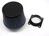 00-06 Nissan Sentra 2.0L / 2.5L Blue Filter + Mass Air Flow Sensor Adapter
