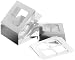 Wilton 4 Cavity Silver Cupcake Boxes, 3 Count