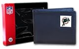 NFL Boxed Bifold Leather Wallet - Miami Dolphins