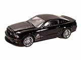 2008 Shelby GT500KR 1/18 Black w/Black Stripes Like TV Series Knight Rider KITT