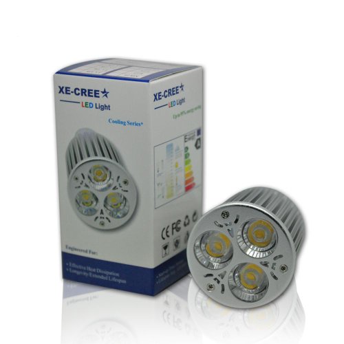 Ledcreelight LED E26 CREE 12w COOL White Rotundity Cree E26 (E27) LED Light 3*4w 12w Lamp Bulb 110v-265v On Sale