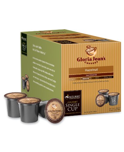 Gloria Jean's Hazelnut K-Cups For Keurig Brewers - 120 Count Gloria Jean's Hazelnut K-Cups For Keurig Brewers - 120 Count