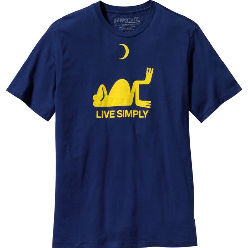 Patagonia Herren Shirt LIVE SIMPLY FROG, CHANNEL BLUE, XL, 59427_491 Preisvergleich