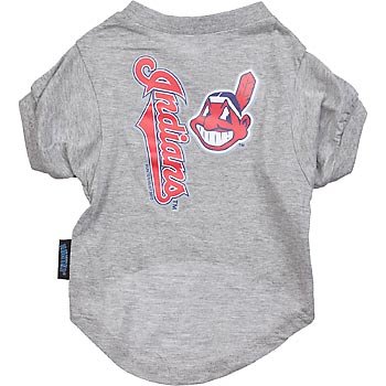 Cleveland Indians MLB Pet T-Shirt, Medium