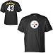 Reebok Pittsburgh Steelers Troy Polamalu Name & Number T-Shirt Size: Xx Large
