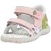 Naturino FALCOTTO 538 1500128.02.9111, Mädchen Sandalen, rosa, (FLORAL/BIANCO/VERDE/ROSA 9111)
