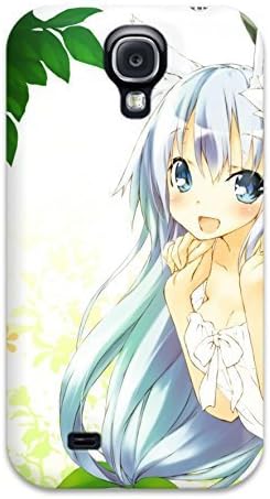High-quality Durability Case For Galaxy S4(original Girls Animal Ears Blondecatgirl Cleavage Gray Original Panties Saeki Touma See Through Tail Underwear)