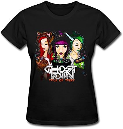 ZJNEW Women's Ghost Town Trick Or Treat T-Shirt