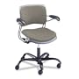 HON 4300 Series Passive Ergonomic Mid-Back Swivel Chair, Black Base, Lava Fabric