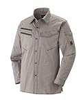 HUMMER ストレッチ長袖シャツ 春夏用 631-6 07 グレー LL