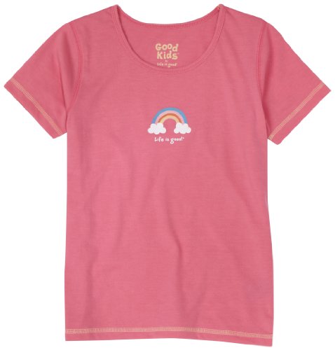 Life is Good Girls Rainbow Sleep Tee