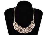 Bestpriceam Womens Metal Fashion Statement Bib Collar Necklace Collection-various Styles thumbnail