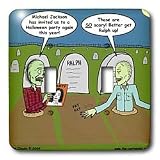 Rich Diesslins Funny General Cartoons Halloween Zombies are Invited to Michael Jacksons Party Light Switch Covers double toggle switch 41i%2Bqnle%2BlL. SL160 Rich Diesslins Funny General Cartoons Halloween Zombies are Invited to Michael Jacksons Party Light Switch Covers double toggle switch