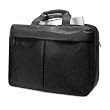 Bond Street, Ltd. Carry-On Computer/Brief Case, Nylon, 15.25w x 5.5d x 10.5h, BLK