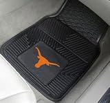 Texas Longhorns Heavy Duty 2-Piece Vinyl Car Mats