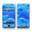 Swimming Dolphins Design Apple iPod Touch 2G (2nd Gen) / 3G (3rd Gen) Protector Skin Decal Sticker