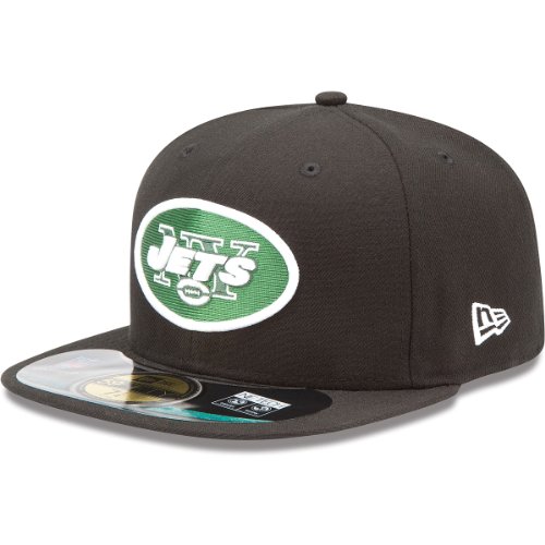New Era New York Jets 59FIFTY Fitted Sideline NFL Cap Black (7 1/8)