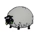 Shaun das Schaf 6,1 cm * 5 cm B�GELBILD AUFN�HER APPLIKATION Shirley �bergewichtig dick fri�t Gras Kinder Kind Herde Lamm Sch�fer Tier Tiere Bauernhof Patch