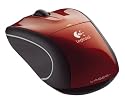 LOGICOOL ワイヤレスレーザーマウス Unifying対応レシーバー採用 M505 レッド M505RD