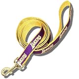 Officially Licensed Los Angeles Lakers NBA Basketball Dog Leash - Medium/Large